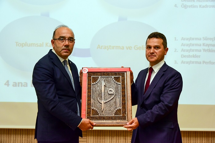 Üniversitemizde Kurumsal Akreditasyon Programı Tecrübe Paylaşım Toplantısı Gerçekleştirildi